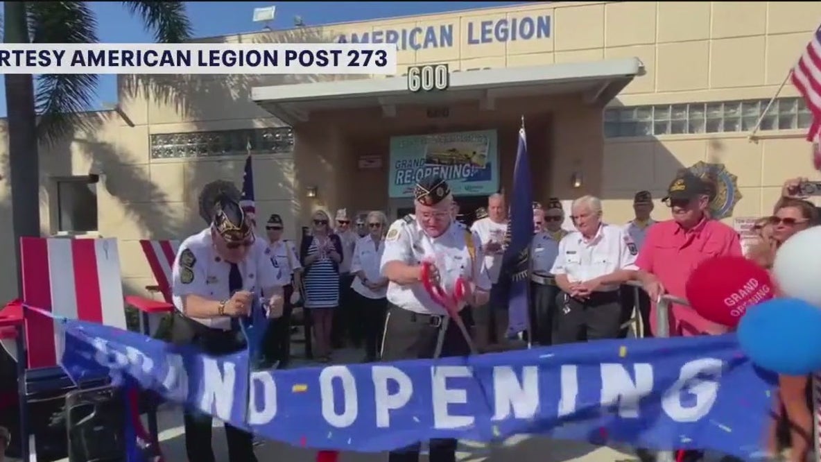 American Legion Post 273 reopens after storms